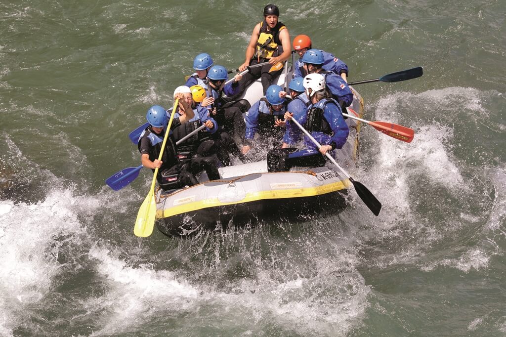 Abenteuer Rafting und Canyoning Sporterlebniscamp Pristavec