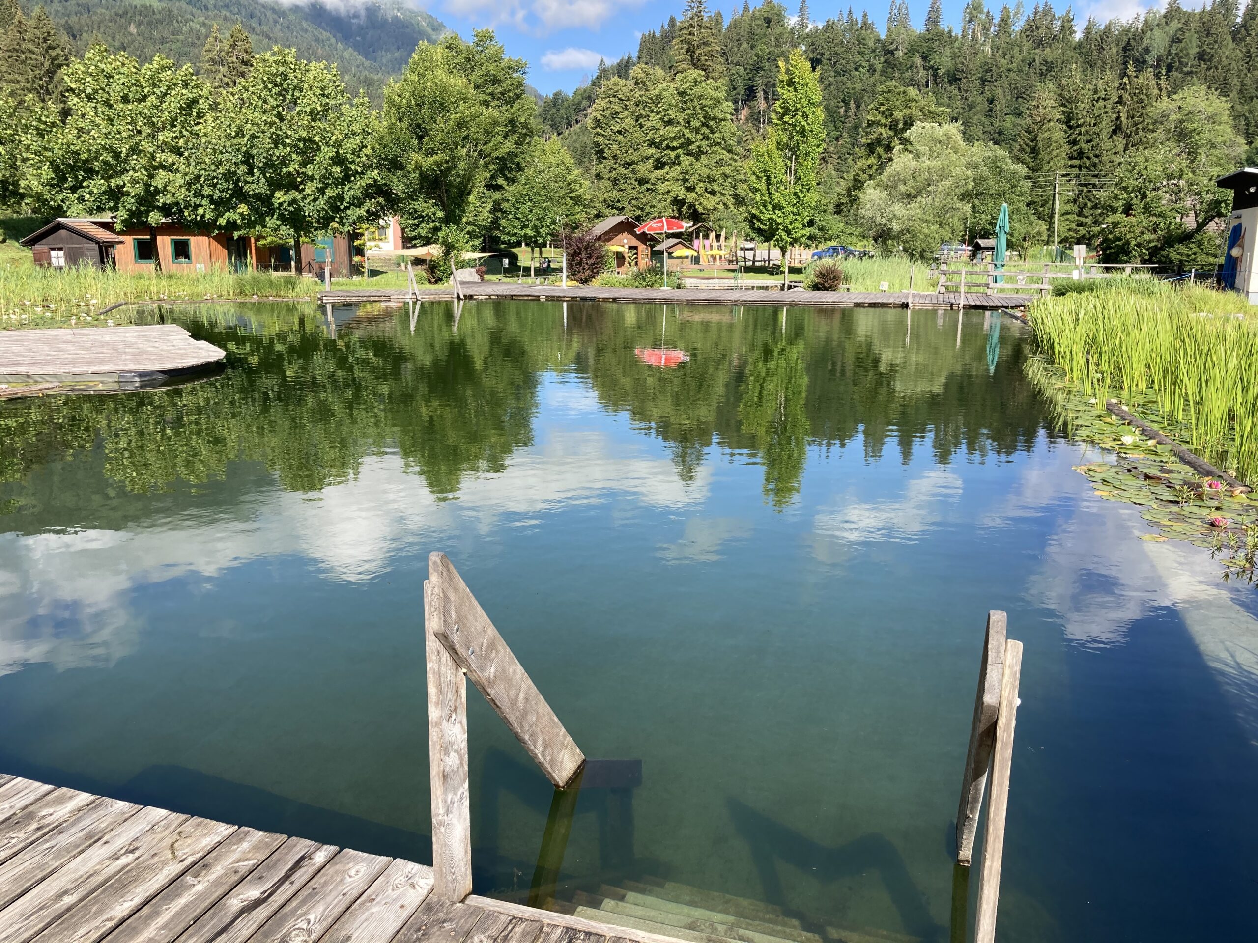 Waldbad Mauthen Natural Swimming Pool