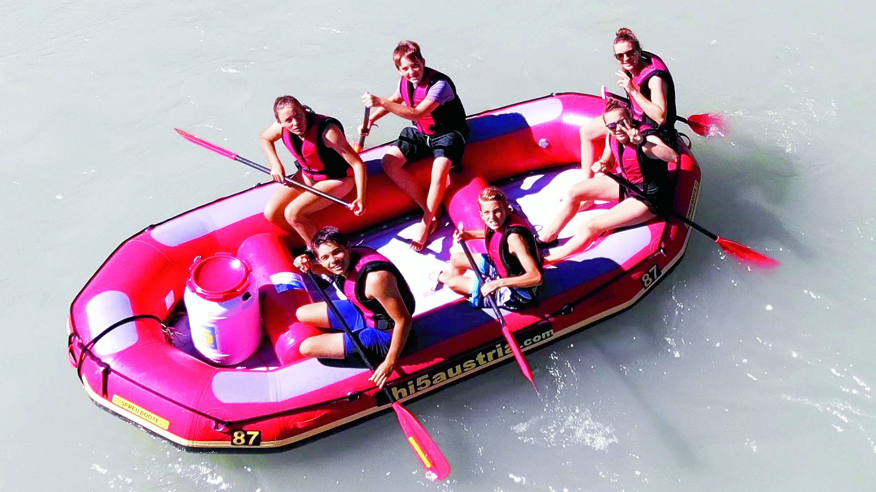 1. “DO IT YOURSELF” inflatable boat rental in Austria in the Upper Drau river paradise